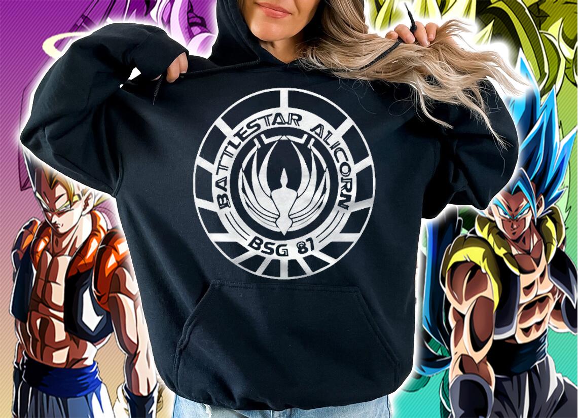 Battlestar Alicorn Galactica Distressed Badge Shirt t-shirt hoodie