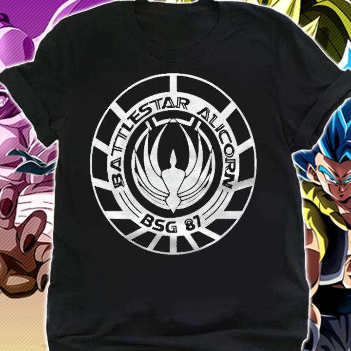 Battlestar Alicorn Galactica Distressed Badge Shirt t-shirt shirt