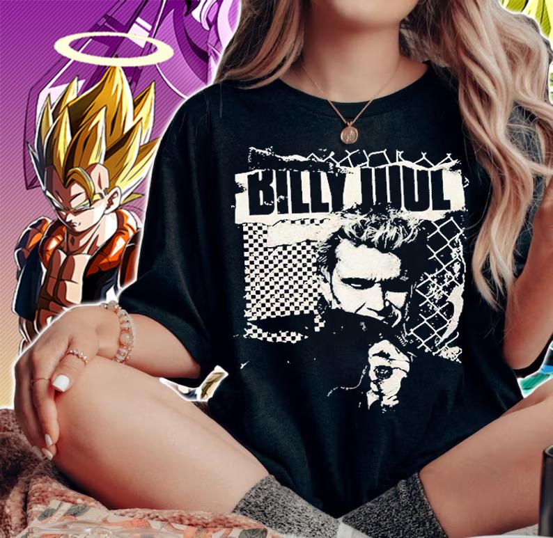 Billy Idol Merch Limited Edition Punk Collage T-Shirt t-shirt