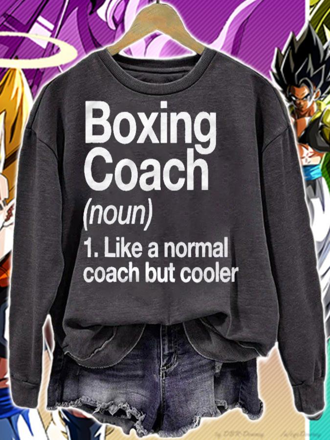 Boxing Coach Funny Sports Definition Trainer Martial Arts Shirt t-shirt sweatshirt