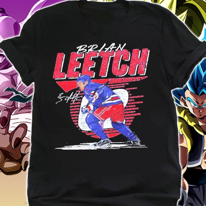 Brian Leetch New York R Comet Hockey Signatures Shirt t-shirt