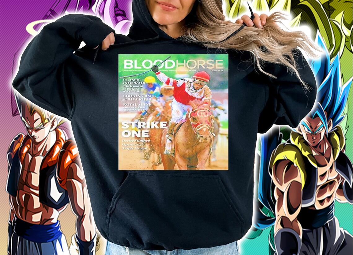 Blood Horse Strike One Derby Stunner Winner Rich Strike Original T-Shirt t-shirt hoodie