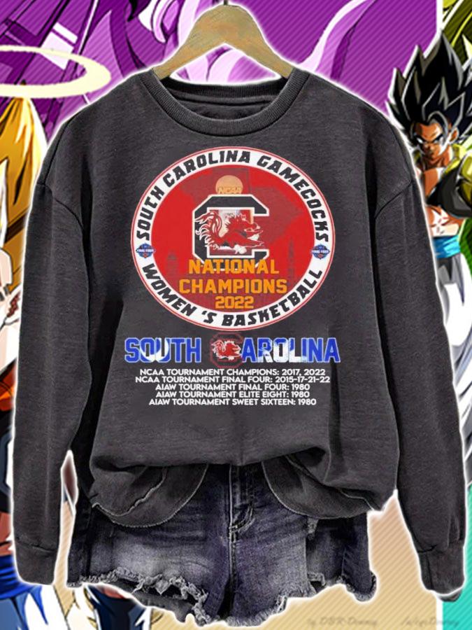 South Carolina Gamecocks Women's Basketball National Champions 2022 T-shirt t-shirt sweatshirt