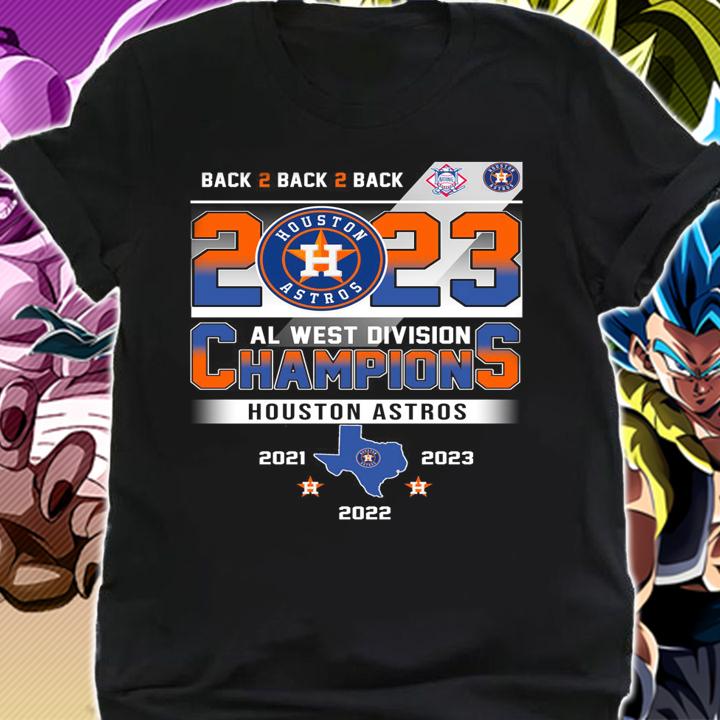 2023 Al West Division Champions Houston Astros Back to Back t-shirt