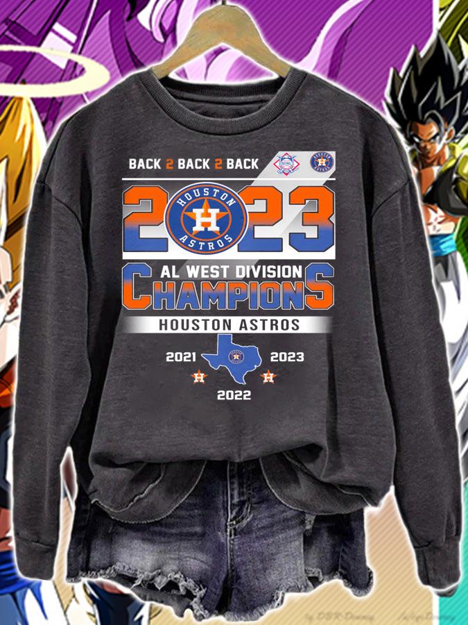 2023 Al West Division Champions Houston Astros Back to Back t-shirt