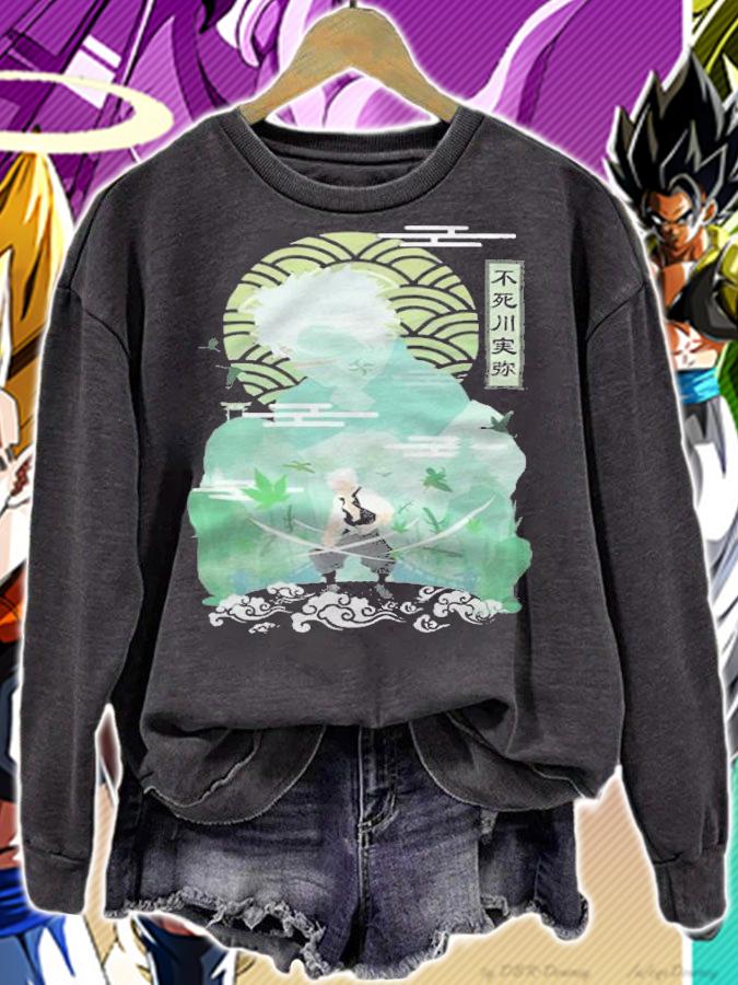 Demon Slayer Shinazugawa Sanemi Japanese style T-shirt t-shirt