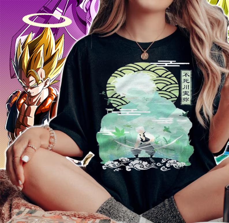 Demon Slayer Shinazugawa Sanemi Japanese style T-shirt t-shirt