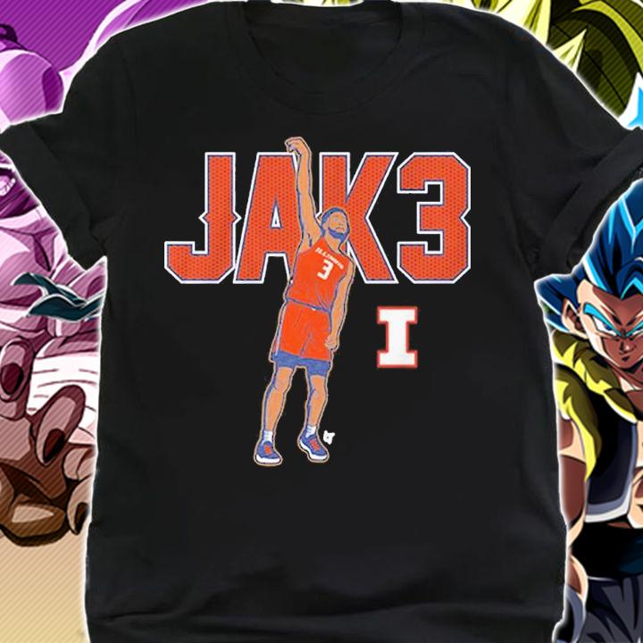 Fighting Illinois Basketball Jacob Grandison Jak3 Shirt t-shirt shirt