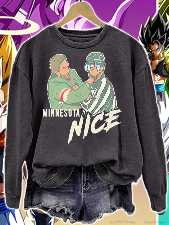 Minnesota Nice Fuck Ryan Hartman T-Shirt t-shirt sweatshirt