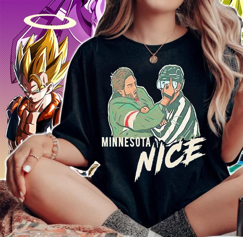 Minnesota Nice Fuck Ryan Hartman T-Shirt t-shirt woman shirt