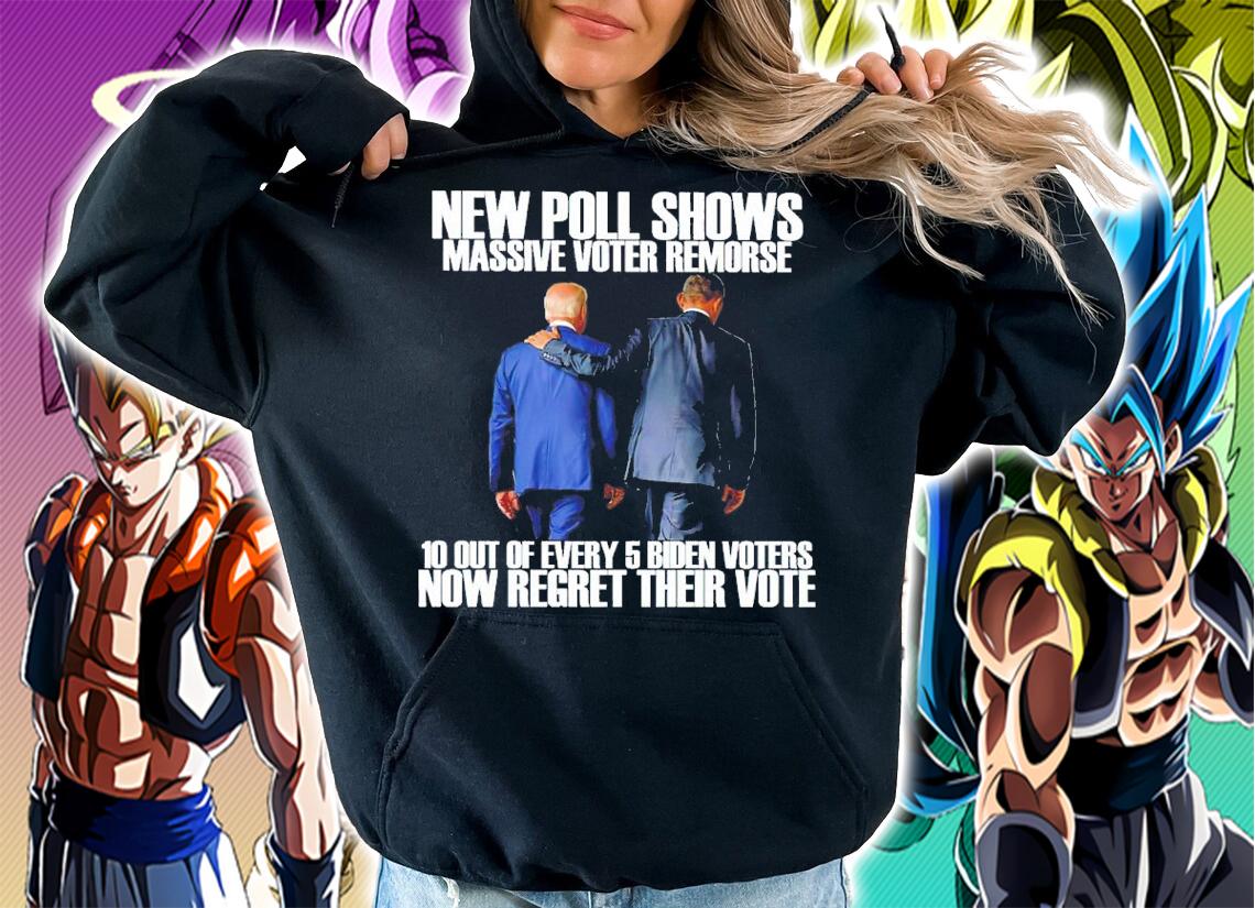 New Poll Shows Massive Voter Remorse 10 Out Of Every 5 Biden Voters Shirt t-shirt