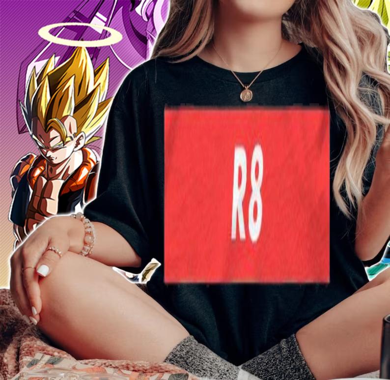 R8 Funny Super Box Logo Meme Shirt t-shirt