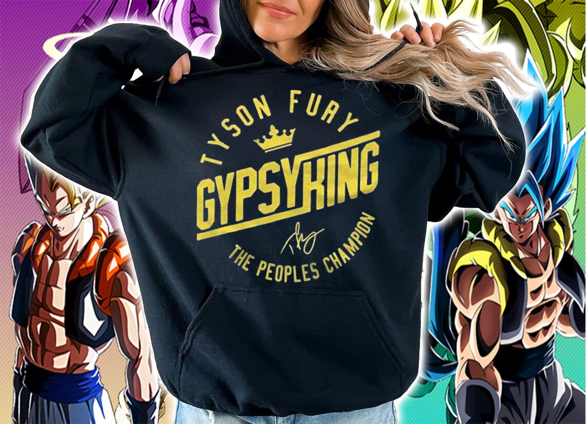 Tyson Fury Gypsy King The Peoples Champion t-shirt