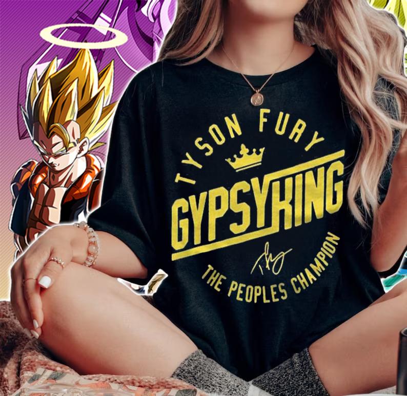 Tyson Fury Gypsy King The Peoples Champion t-shirt