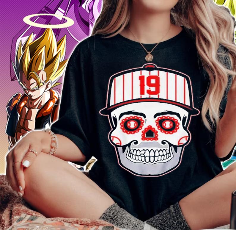 Joey Votto Sugar Skull T-Shirt t-shirt woman shirt