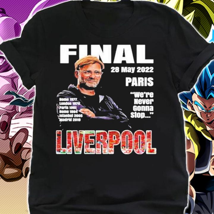 Liverpool European Cup FINAL 2022 Fanmade Shirt t-shirt shirt