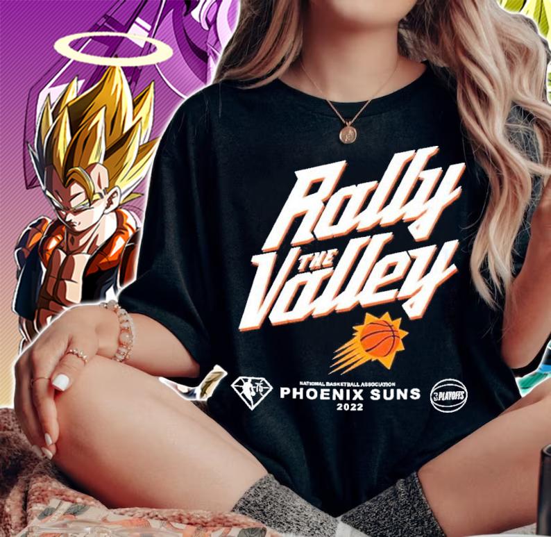 Phoenix Suns Rally The Valley 21-22 NBA Shirt t-shirt woman shirt