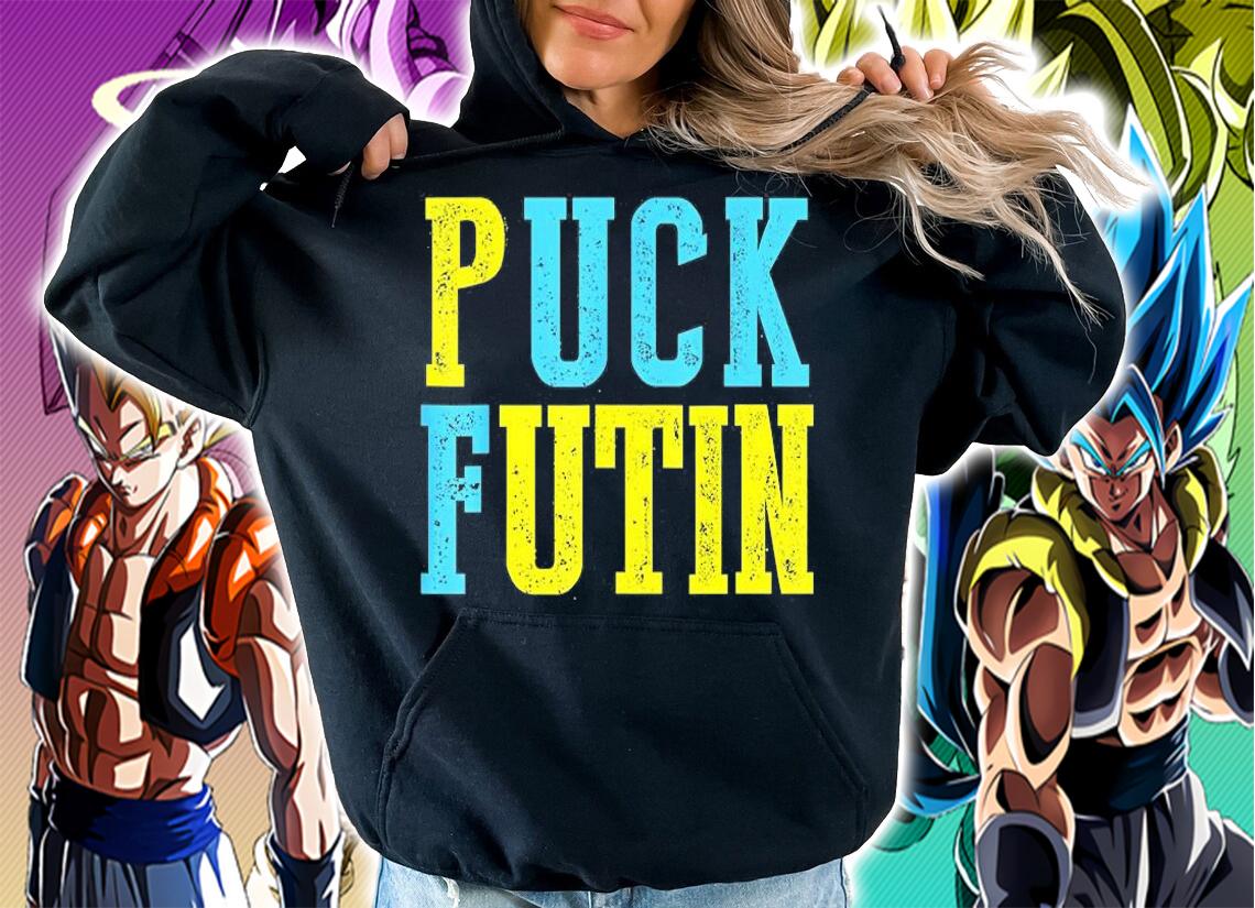 Puck Futin Meme I Stand With Ukraine Ukrainian Lover Support T-Shirt t-shirt hoodie