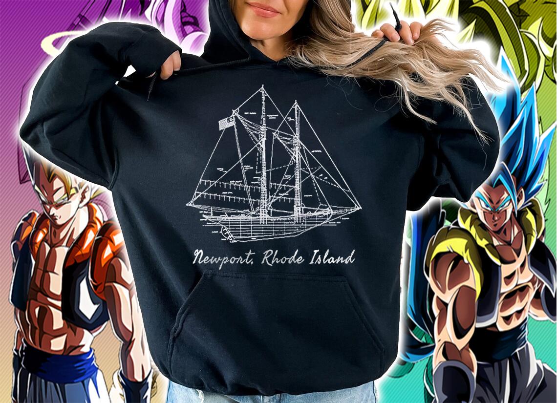 Sailboat Vintage Blueprint Newport Ri Sailing Vacation Gift Shirt t-shirt