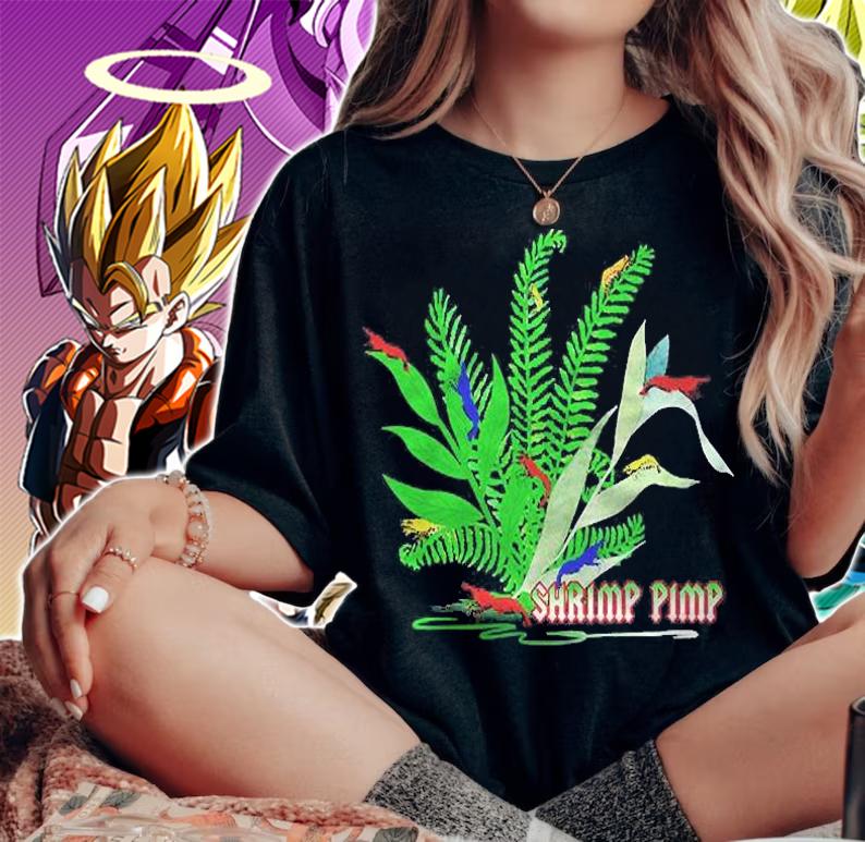 Shrimp Pimp Cherry Shrimp Neocaridina Breeder Aquarium Gift Shirt t-shirt woman shirt