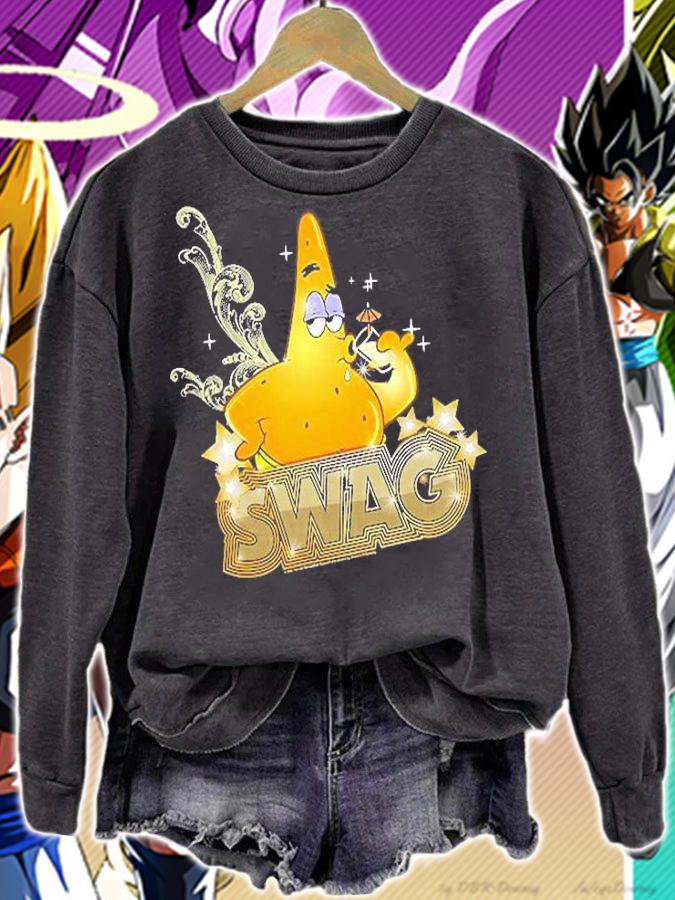 Spongebob Squarepants Patrick Has Swag T-Shirt t-shirt