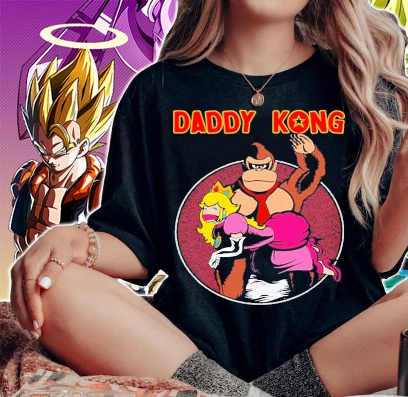 Super Mario Daddy Kong Shirt t-shirt