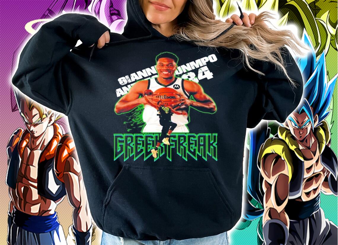 Giannis Antetokounmpo #34 Milwaukee Bucks Basketball Shirt t-shirt