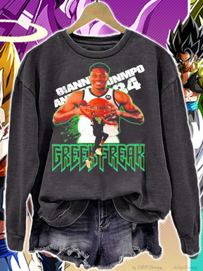 Giannis Antetokounmpo #34 Milwaukee Bucks Basketball Shirt t-shirt