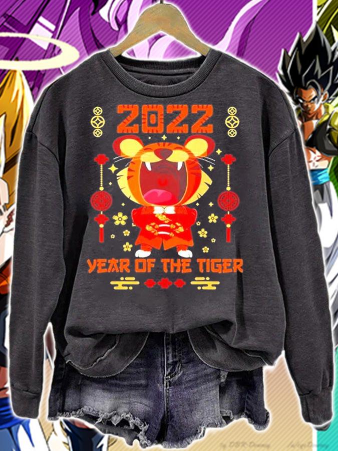 Happy New Year 2022 Year Of The Tiger T-Shirt t-shirt sweatshirt