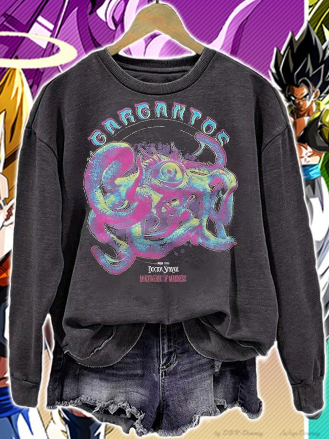 Marvel Dr. Strange Vintage neon Gargantos T-shirt t-shirt