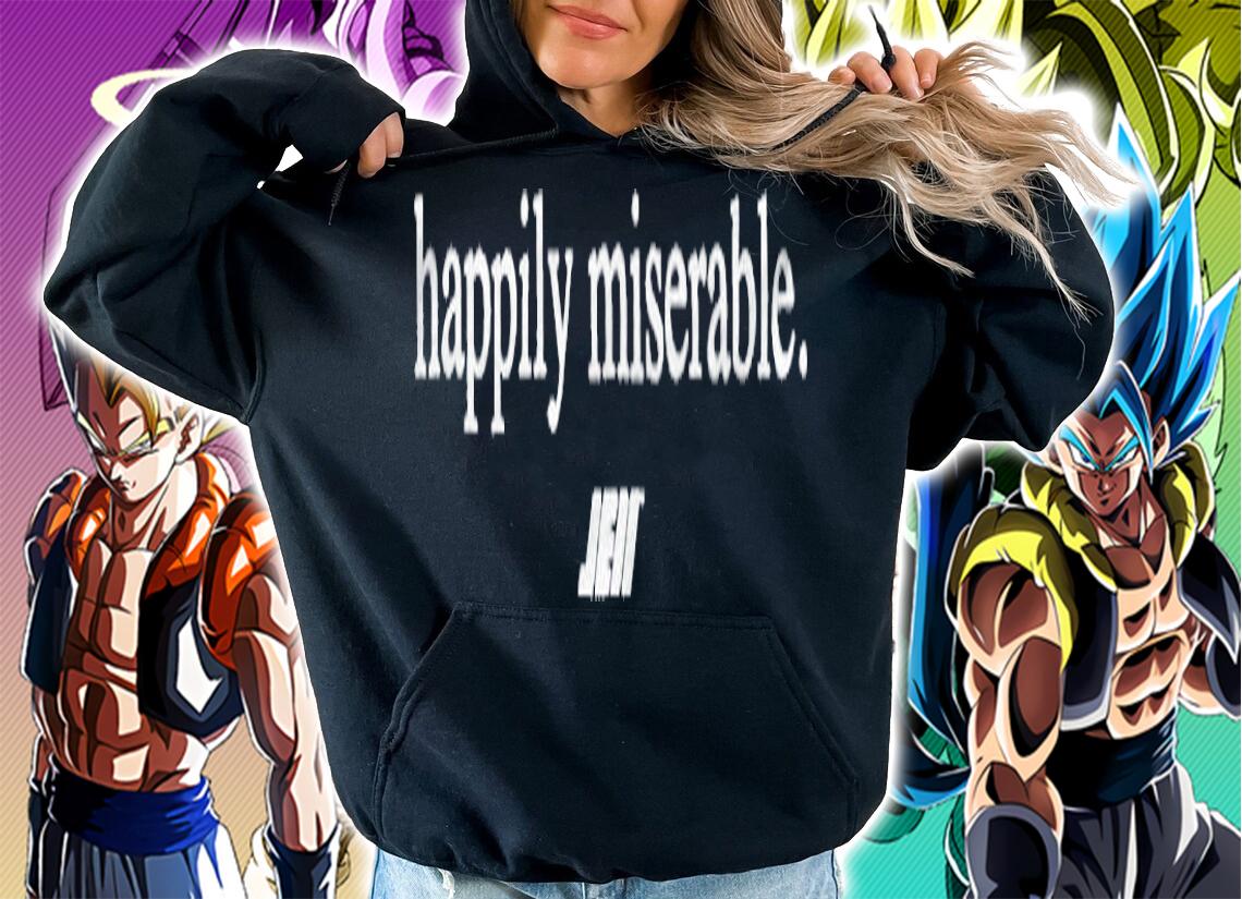 Happily miserable Julian Edelman T-shirt t-shirt