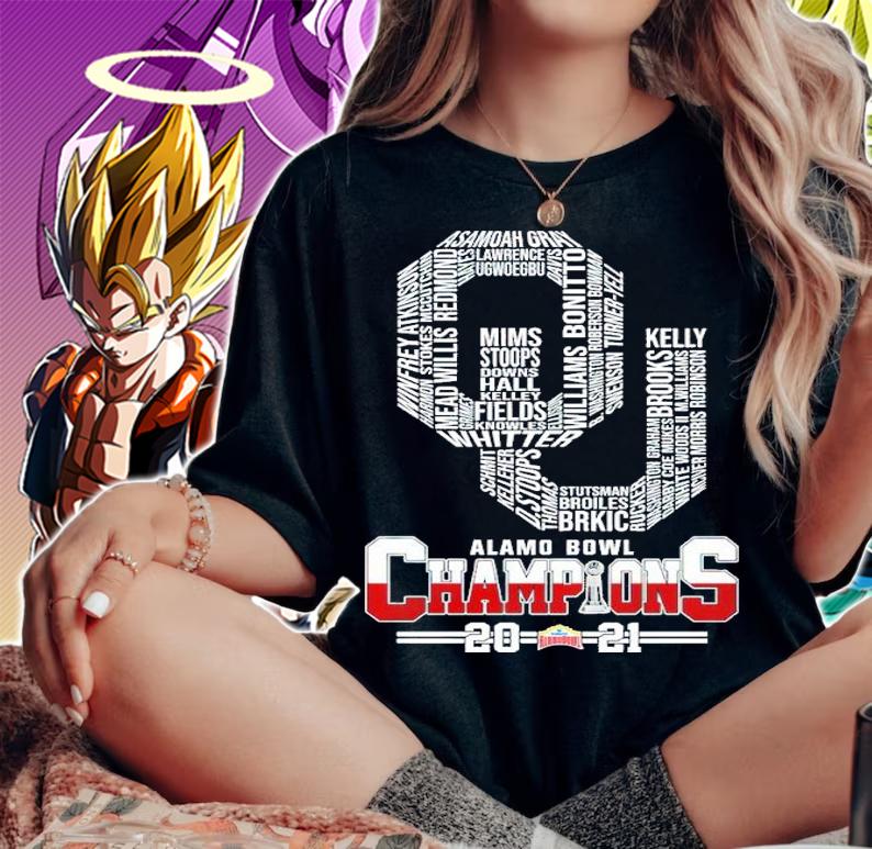 Oklahoma Sooners Alamo Bowl Champions 2021 Shirt t-shirt woman shirt
