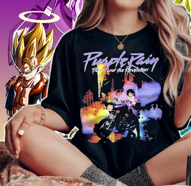 Purple Prince Rain The Revolution Shirt t-shirt woman shirt