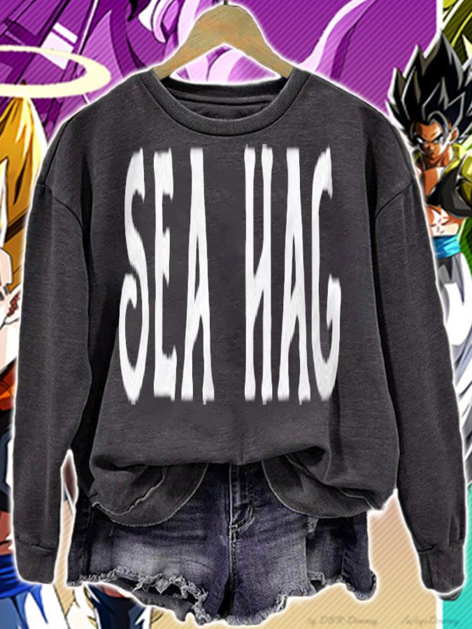 Sea Hag Ocean Mermaid Sea Witch Coastal Funny Shirt t-shirt sweatshirt