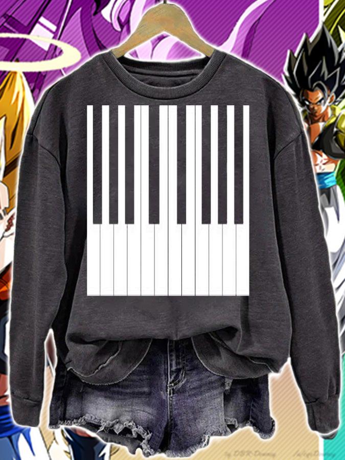 Threatening Music Notation Cursed Piano T-Shirt t-shirt