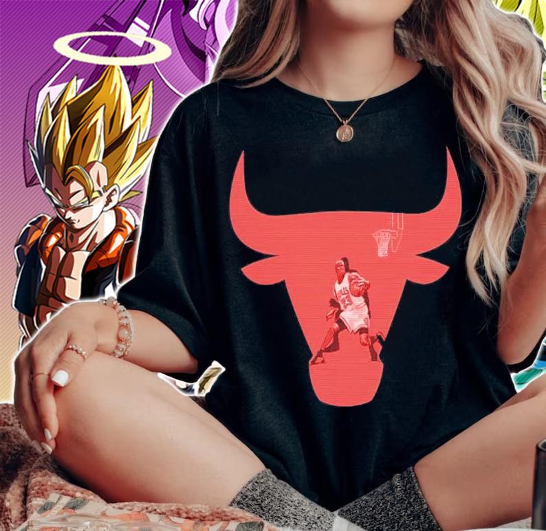 Michael Jordan In The Logo Basketball Shirt t-shirt woman shirt