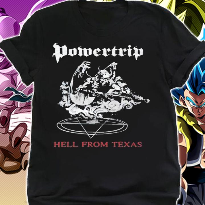 Onslaught power trip hell from Texas T-shirt t-shirt