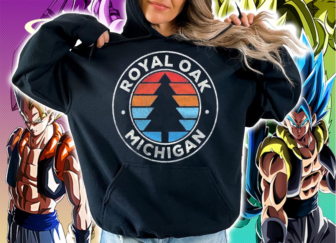 Royal Oak Michigan Mi Vintage Graphic Retro 70S Shirt t-shirt hoodie