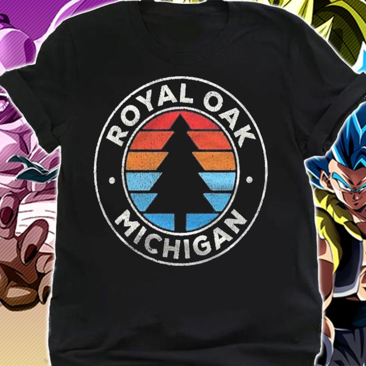 Royal Oak Michigan Mi Vintage Graphic Retro 70S Shirt t-shirt shirt