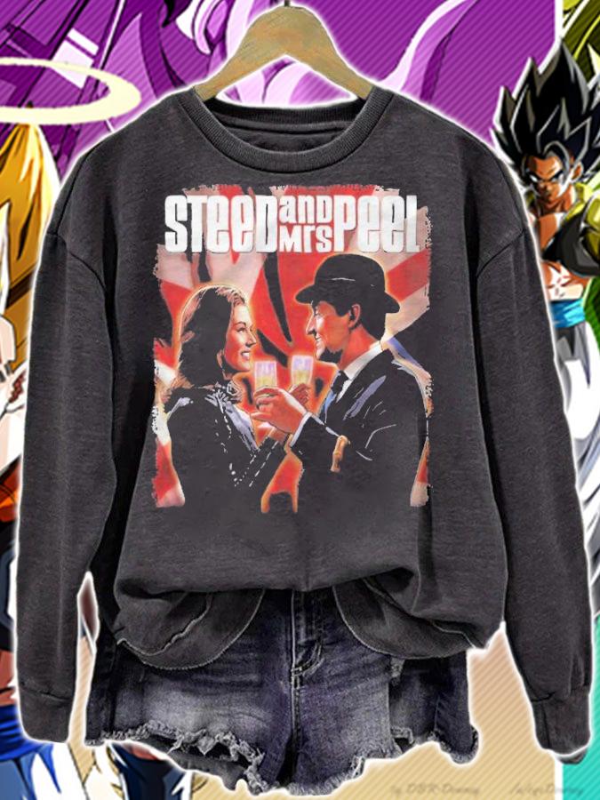 Steed and Mrs Peel T-shirt t-shirt sweatshirt