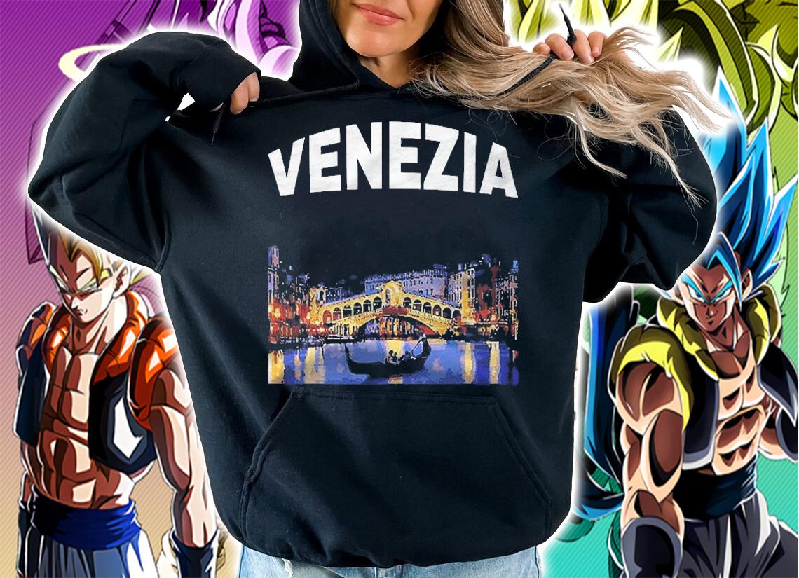 Venezia Rialto Bridge & Gondola Venice Italy Shirt t-shirt hoodie