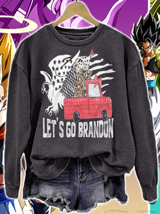 FJB Let's Go Brandon Christmas Tree Truck T-Shirt t-shirt sweatshirt