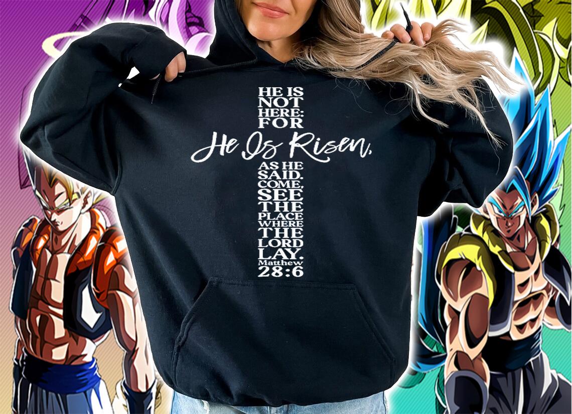 He Is Risen Indeed Christian Cross Easter Day T-Shirt t-shirt hoodie