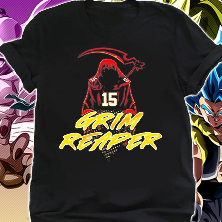 Kansas City Chiefs Patrick Mahomes Grim Reaper When Its Be The T-Shirt t-shirt shirt