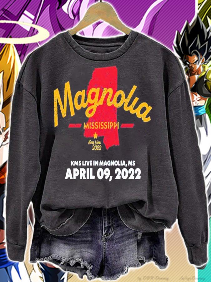 Magnolia Mississippi 2022 KMS Live In Magnolia April 09 2022 Shirt t-shirt sweatshirt