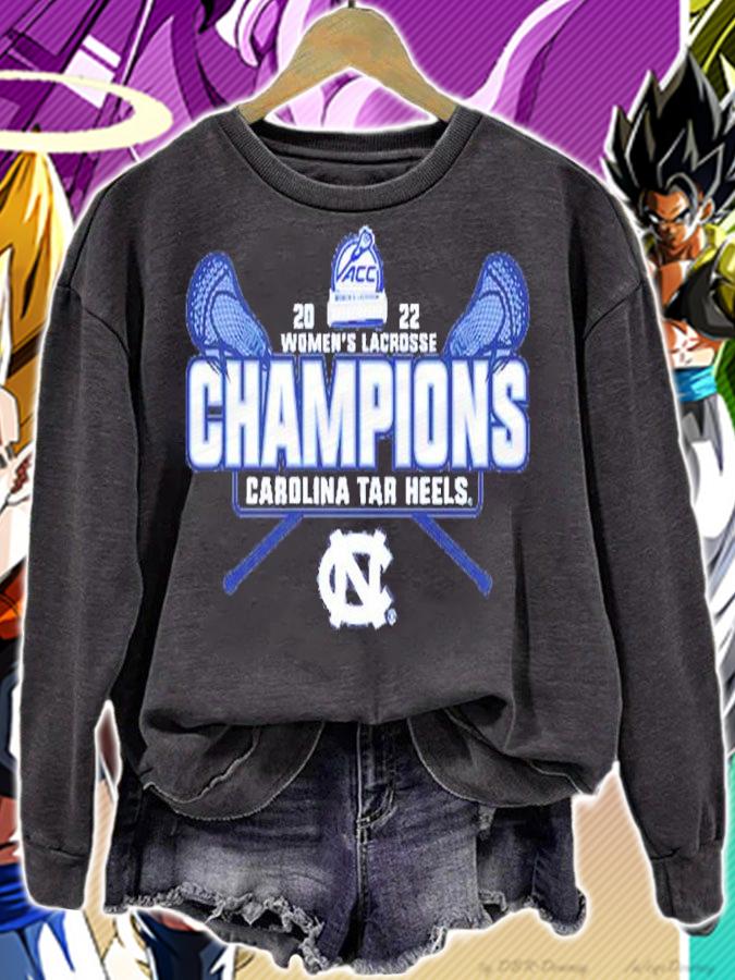 North Carolina Tar Heels Carolina Blue 2022 ACC Women's Lacrosse Conference Champions shirt t-shirt