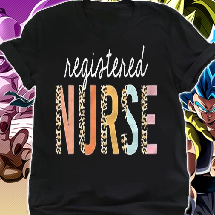 Rn Nurse Leopard Print Registered Nurse Nursing School Women Pullover Shirt t-shirt shirt
