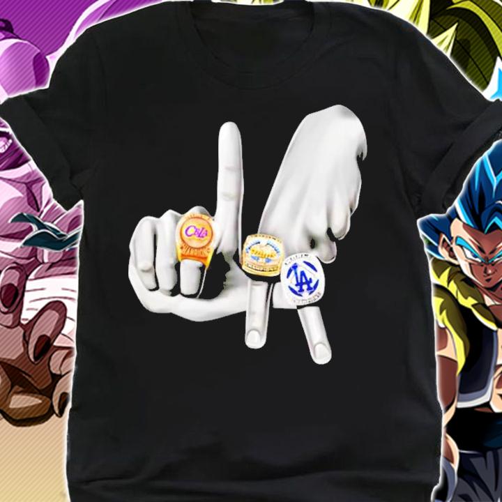 Can't Beat LA Rings Hands Shirt t-shirt shirt