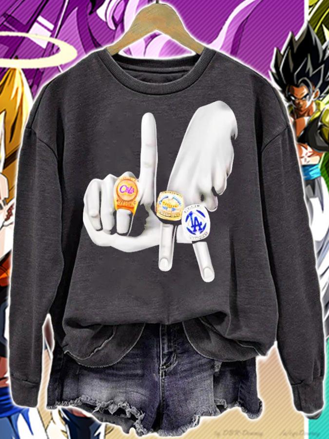 Can't Beat LA Rings Hands Shirt t-shirt sweatshirt