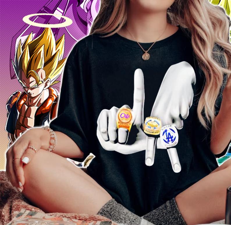 Can't Beat LA Rings Hands Shirt t-shirt woman shirt
